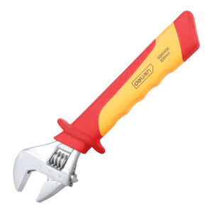 DELI γαλλικό κλειδί ηλεκτρολόγου DQ90408, αντιολισθητική λαβή, ρυθμιζόμενο 0-25mm, VDE 1000V, 200mm