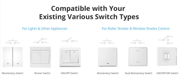 SONOFF smart διακόπτης DUALR3, 2-Gang, WiFi, 15A, λευκός - Image 7