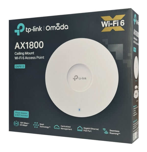 TP-LINK access point EAP613, οροφής, Wi-Fi 6, 1800Mbps, Mesh, Ver. 1.0 - Image 5
