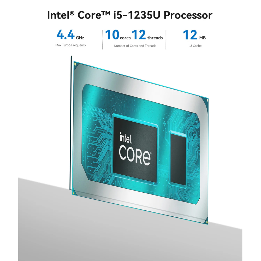 BEELINK mini PC EQi12, Intel i5-1235U, 16GB, 500GB M.2, Windows 11 Pro - Image 14