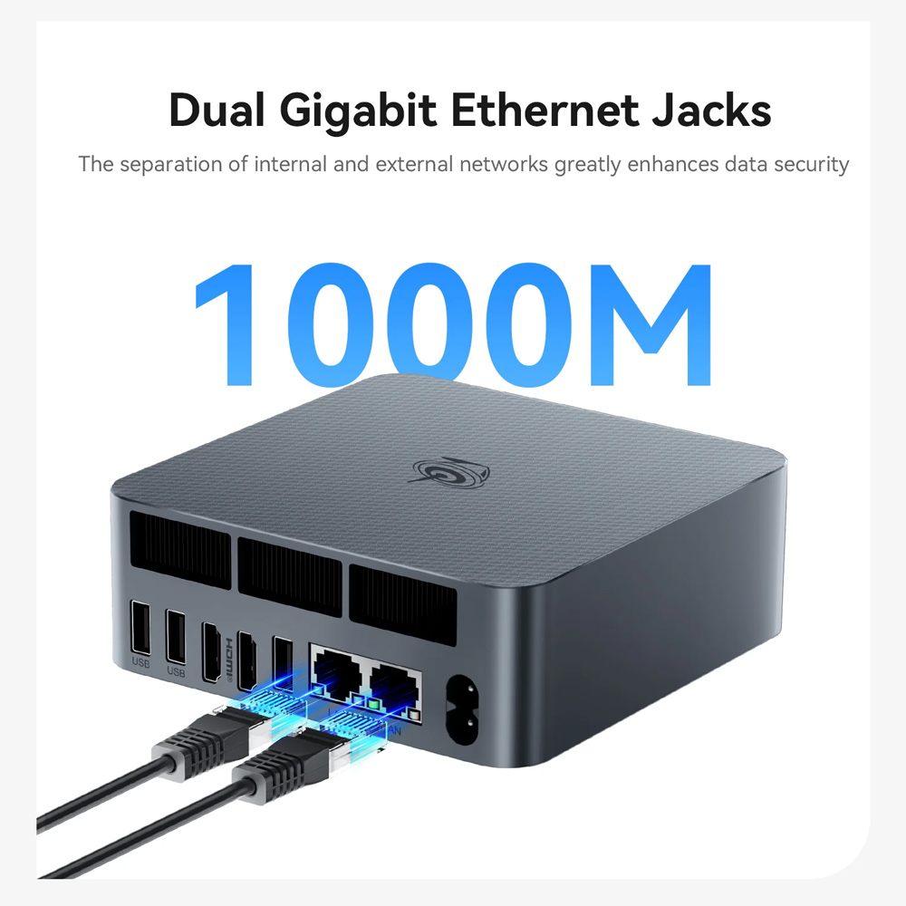 BEELINK mini PC EQi12, Intel i5-1235U, 16GB, 500GB M.2, Windows 11 Pro - Image 15