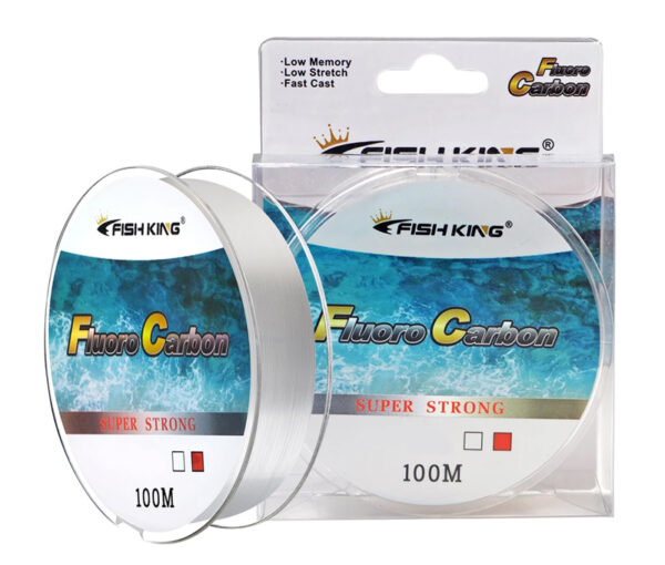 FISH KING πετονιά ψαρέματος FISH-0034, 13.8kg, 0.40mm, 100m, διάφανη - Image 3