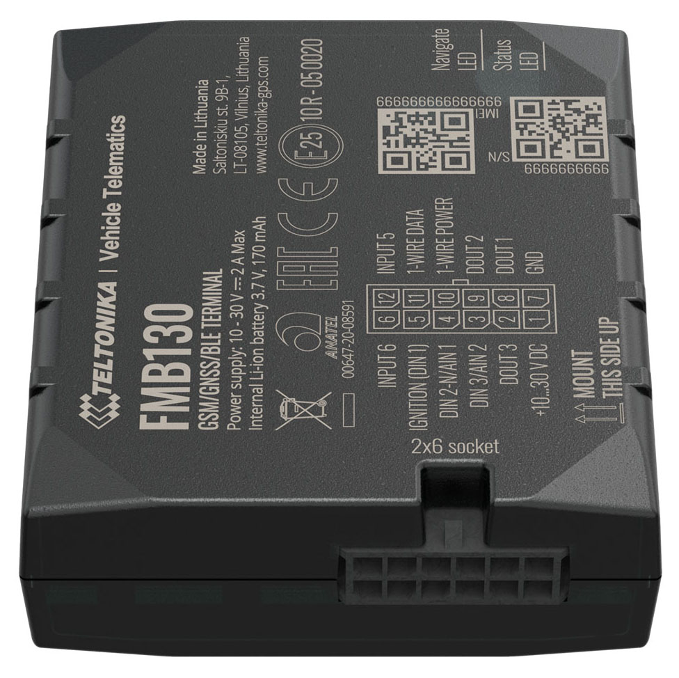 TELTONIKA GPS Tracker αυτοκινήτου FMB130, GSM/GPRS/GNSS, Bluetooth ...