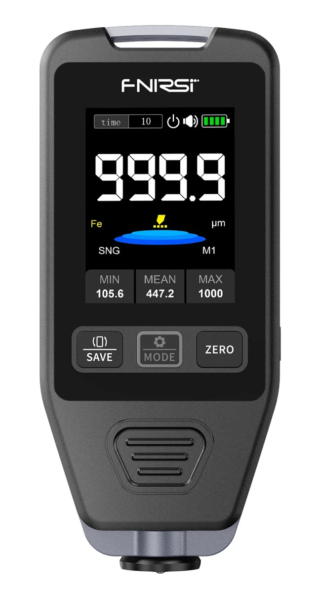 FNIRSI ψηφιακός μετρητής πάχους χρώματος CTG-20, 0-1400μm, επαναφορτιζόμενος