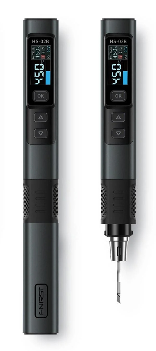 FNIRSI κολλητήρι HS-02B, 100W, 100~450 °C