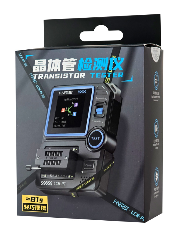 FNIRSI transistor tester LCR-P1, επαναφορτιζόμενο - Image 10