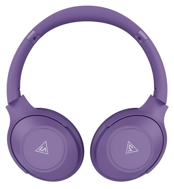 DOQAUS headphones FOCUS 5, ασύρματα & ενσύρματα, Φ40mm, 1000mAh, μωβ - Image 4