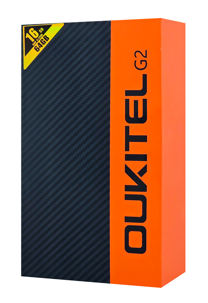 OUKITEL smartphone G2, 6", 4/64GB, 6300mAh, IP68/IP69K, πορτοκαλί - Image 9