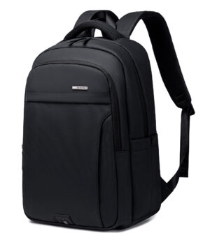 GOLDEN WOLF τσάντα πλάτης GB00711 με θήκη laptop 15.6", 27L, μαύρη