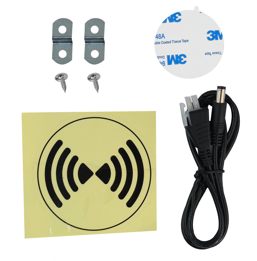 BRATECK ασύρματος φορτιστής για ηλεκτρικό γραφείο S08-22DSWW, μαύρος - Image 2