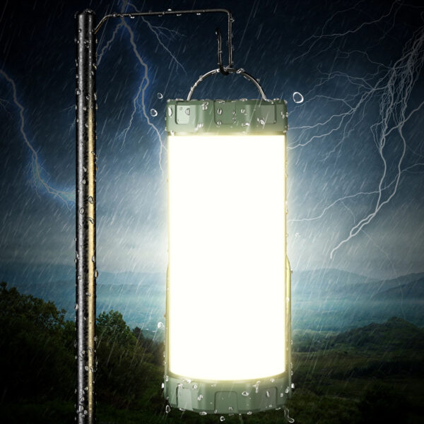GLOCUSENT LED φανάρι GLCSNTCL001G, επαναφορτιζόμενο, έως 1200lm, IP68, πράσινο - Image 7