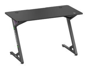 BRATECK gaming γραφείο GMD14-1 με RGB φωτισμό, 120x60x75cm, μαύρο