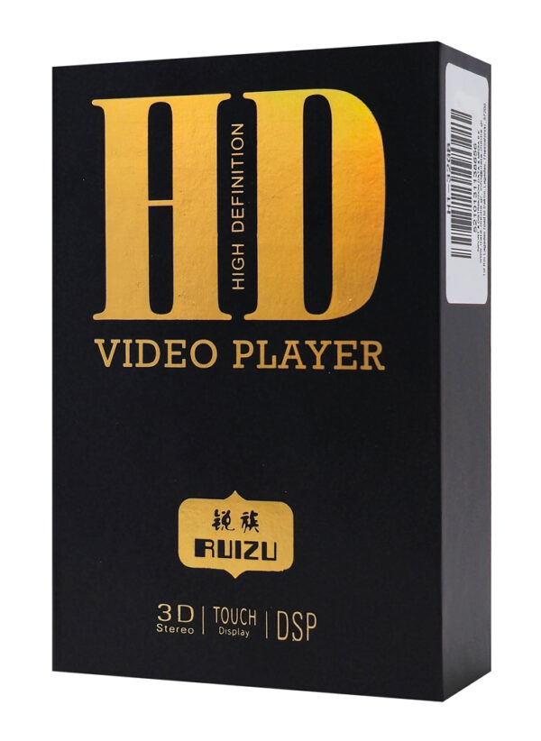 RUIZU MP3 player Η1 με οθόνη αφής 4", 32GB, ελληνικό μενού, Bluetooth, μαύρο - Image 6