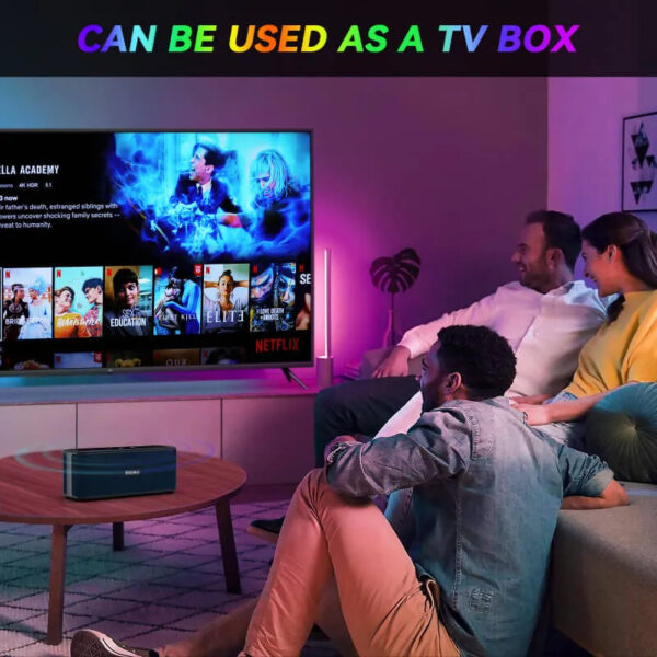 H96 MAX TV Box & ηχείο M7, RK3528, 8K, 4/32GB, WiFi, Bluetooth, Android 13 - Image 4