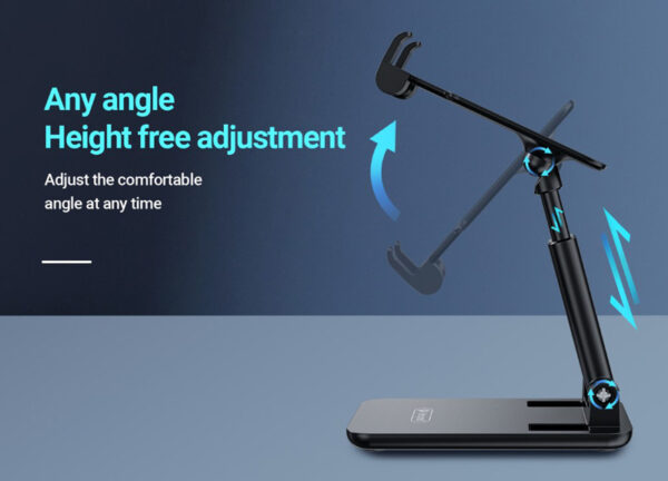CELEBRAT βάση smartphone/tablet HC-18, foldable, μαύρη - Image 3