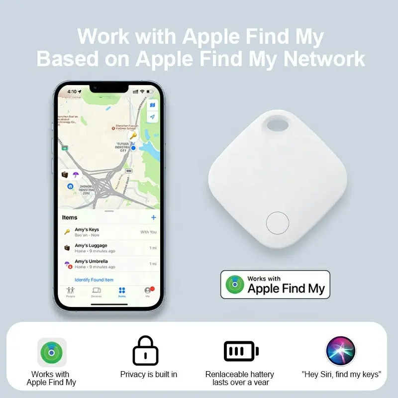 HAVEDEER smart tag ITAG03 για iOS συσκευές, Bluetooth tracker, λευκό - Image 4