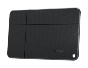 MILI ψηφιακή επαγγελματική κάρτα & tracker MiCard Duo για iOS & Android συσκευές, NFC, Bluetooth, μαύρο