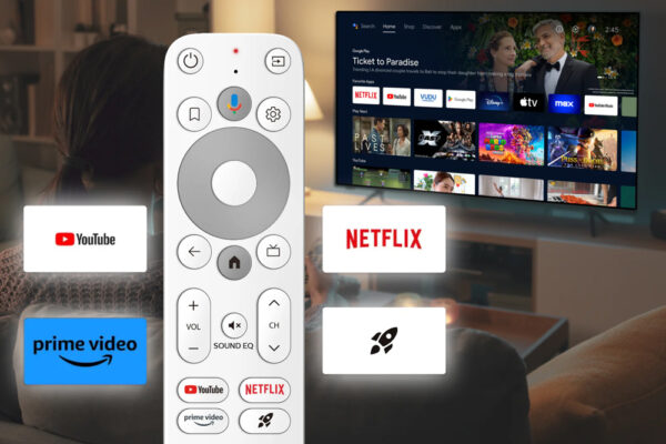HOMATICS TV Stick HD, 1080p, 1/32GB, WiFi, Google/Netflix πιστοποίηση, Android 11 - Image 4