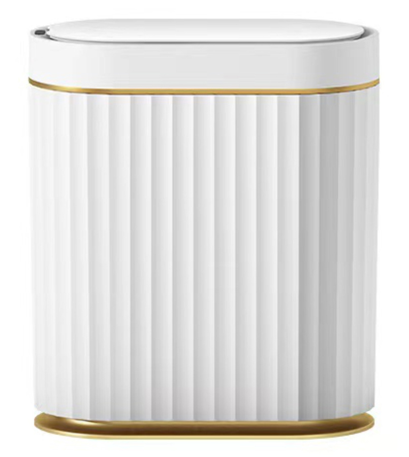 HOME USE κάδος απορριμμάτων HUH-0226 με φωτοκύτταρο, 7lt, λευκός - Image 5