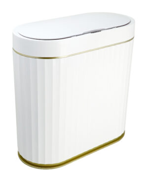 HOME USE κάδος απορριμμάτων HUH-0227 με φωτοκύτταρο, 9lt, λευκός