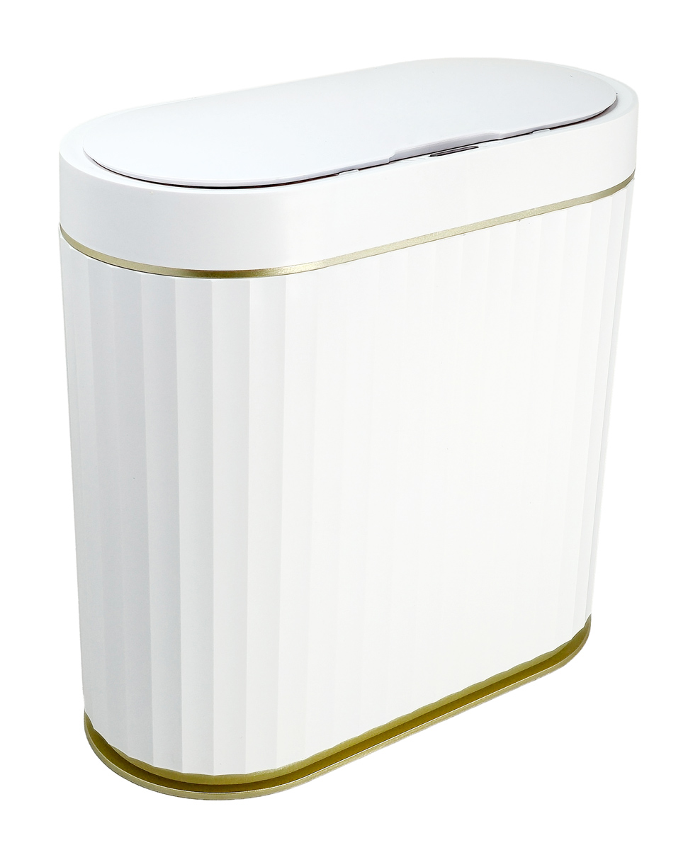 HOME USE κάδος απορριμμάτων HUH-0227 με φωτοκύτταρο, 9lt, λευκός