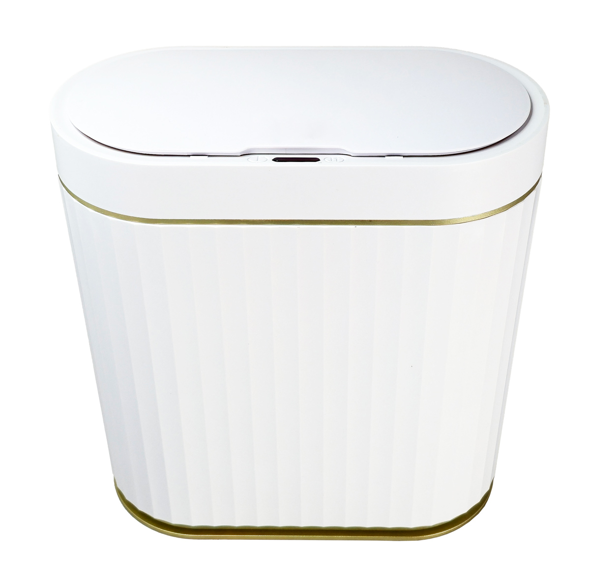 HOME USE κάδος απορριμμάτων HUH-0227 με φωτοκύτταρο, 9lt, λευκός - Image 3