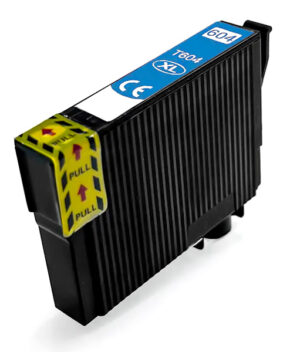 Συμβατό Inkjet για Epson, T604XL, 12ml, κυανό