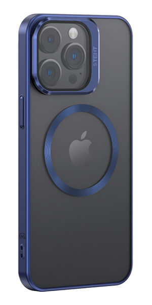 USAMS θήκη Geying US-BH855 για iPhone 15 Pro, διάφανη/μπλε