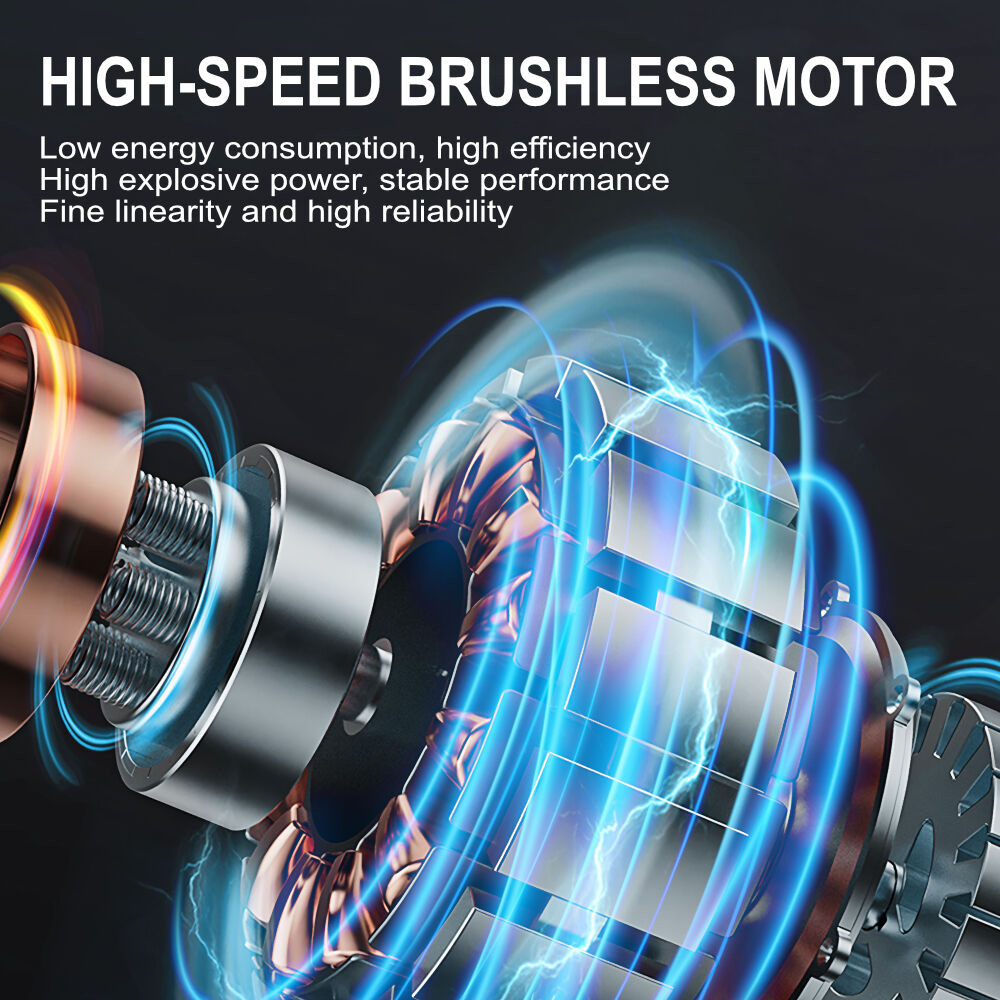 KINZIR 2 σε 1 σκουπάκι χειρός & air duster AD51, 180W, 4000mAh, μαύρο - Image 3