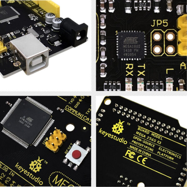 KEYESTUDIO Mega 2560 R3 development board KS0002, συμβατό με Arduino - Image 2