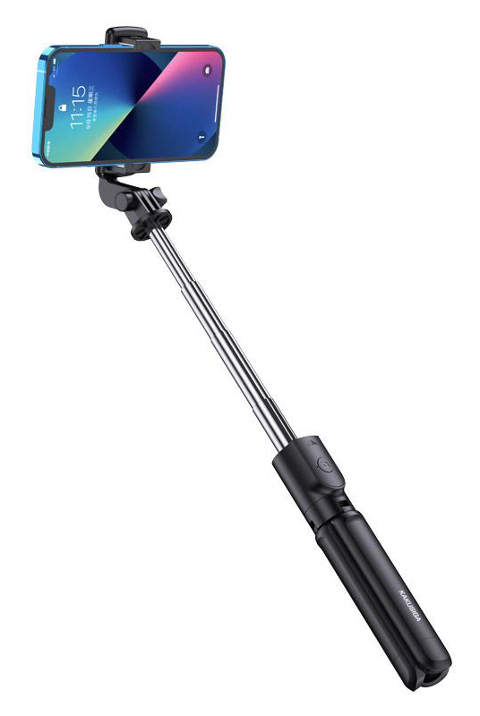 KAKUSIGA selfie stick KSC-1143 με τρίποδο, έως 70cm, Bluetooth, μαύρο - Image 4