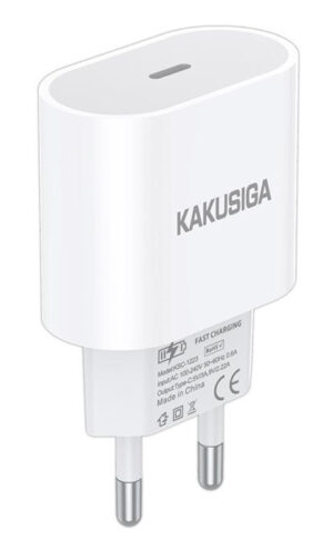 KAKUSIGA φορτιστής τοίχου KSC-1223, USB-C, 20W, λευκός