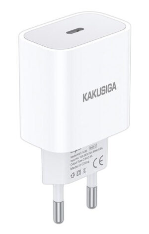 KAKUSIGA φορτιστής τοίχου KSC-1230, USB-C, 2.4A, λευκός