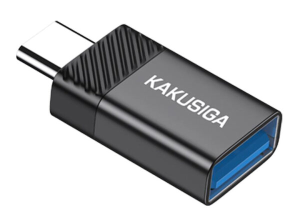 KAKUSIGA αντάπτορας USB-C σε USB KSC-1406, 5Gbps, 4A, μαύρος - Image 3