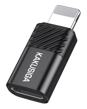 KAKUSIGA αντάπτορας Lightning σε USB-C KSC-1408, 480Mbps, 2A, μαύρος