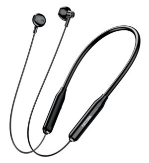 KAKUSIGA earphones KSC-1472 με μαγνήτη, Bluetooth, 10mm, 130mAh, μαύρα