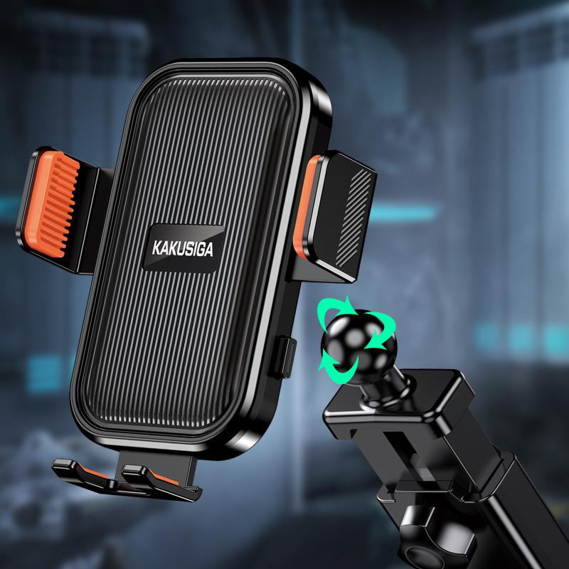 KAKUSIGA βάση smartphone αυτοκινήτου KSC-1721 για ταμπλό, μαύρη - Image 2