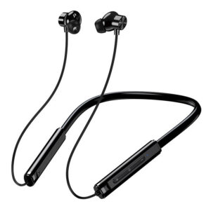 KAKUSIGA earphones KSC-1878 με μαγνήτη, Bluetooth, 10mm, 200mAh, μαύρα