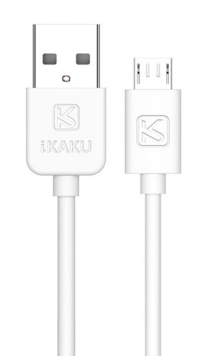 KAKUSIGA καλώδιο micro USB σε USB KSC-332, 2.4A, 480Mbps, 2m, λευκό