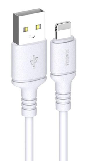 KAKUSIGA καλώδιο Lightning σε USB KSC-421, 2.8A, 480Mbps, 2m, λευκό