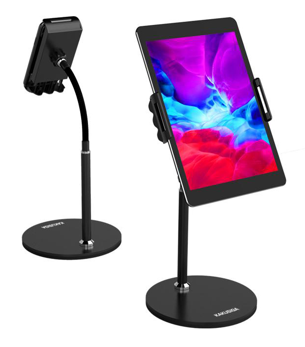 KAKUSIGA επιτραπέζια βάση smartphone/tablet KSC-463, μαύρη - Image 2
