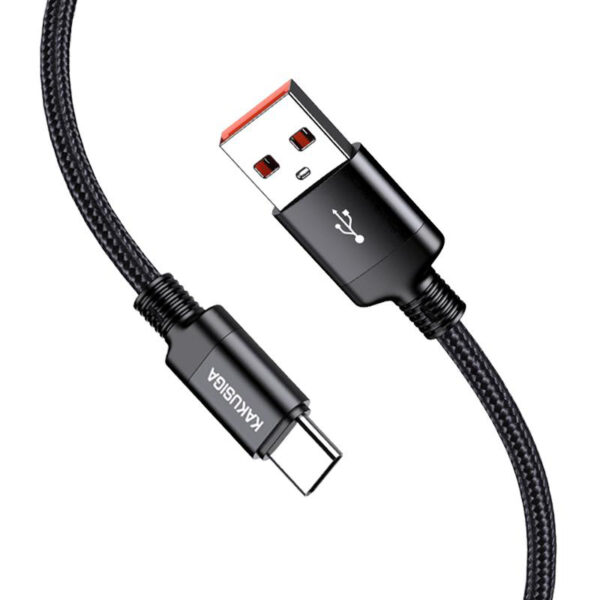 KAKUSIGA καλώδιο USB-C σε USB KSC-970, 15W, 480Mbps, 1m, μαύρο - Image 3