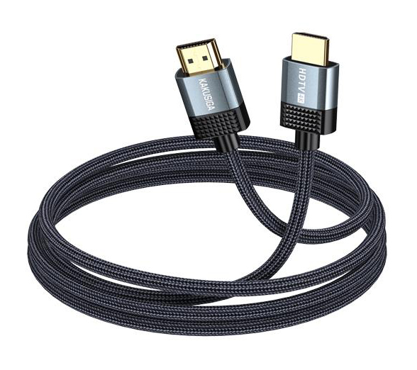 KAKUSIGA καλώδιο HDMI KSC-983, 4K/60Hz, 18Gbps, 1m, μαύρο - Image 3