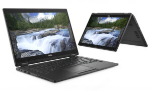 DELL Laptop Latitude 7390 2 in 1, Refurbished Grade B, i5-8350U, 8/256GB NVME, 13.3", Cam, UHD Graphics 620, FreeDOS