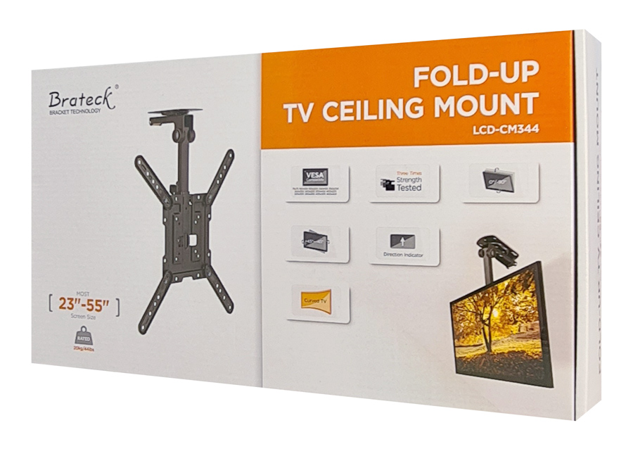 BRATECK βάση οροφής LCD-CM344 για τηλεόραση 23"-55", έως 20kg - Image 6