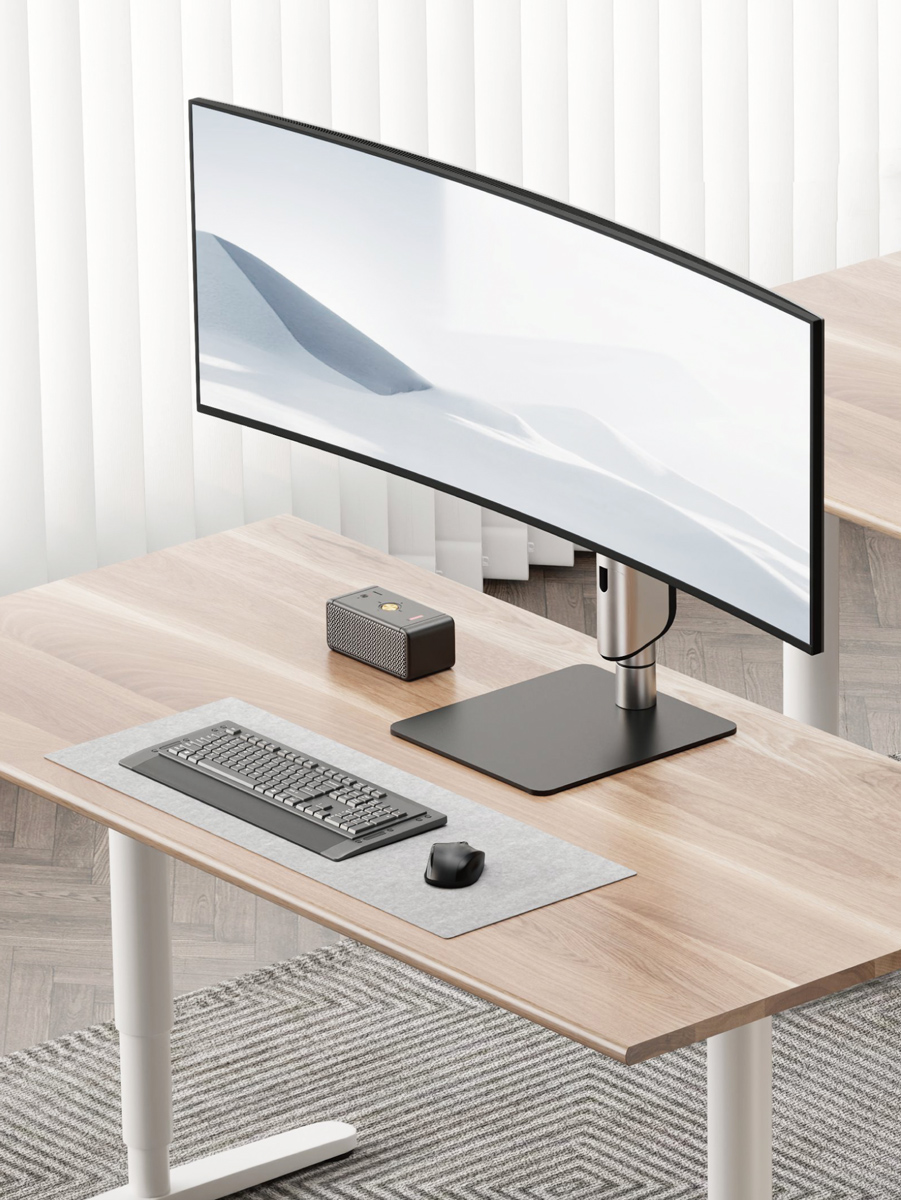 BRATECK βάση γραφείου οθόνης LDT70-T01, 17-49", έως 18kg, heavy duty - Image 2