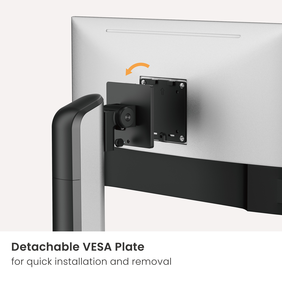 BRATECK βάση γραφείου οθόνης LDT70-T01, 17-49", έως 18kg, heavy duty - Image 3