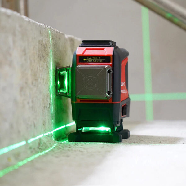 UNI-T γραμμικό αλφάδι laser LM575LD, με πράσινη δέσμη 12 ακτίνων 3D - Image 5
