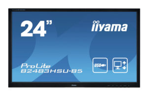 IIYAMA used οθόνη B2483HSU LED, 24" 1920x1080, VGA/DVI/DisplayPort, χωρίς βάση, Grade B