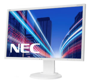 NEC used οθόνη E223W LED, 22" 1680x1050, VGA/DVI/DisplayPort, Grade A